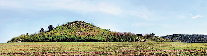 Тут спалахує неопалима купина. Фото з сайту panoramio.com