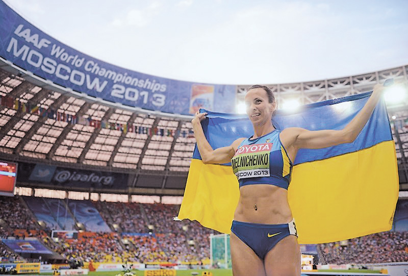 Найвища спортивна вершина підкорена. Фото з домашнього архіву Ганни Мельниченко