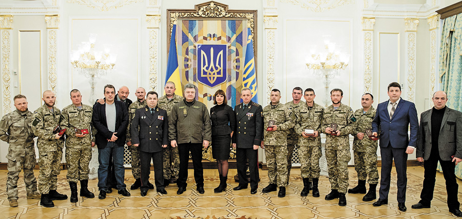 З такими захисниками наша країна непереможна. Фото Михайла ПОЛІНЧАКА