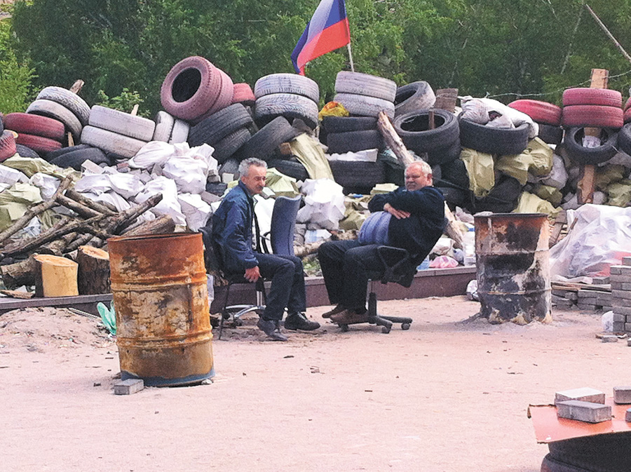 Коли Слов’янськ перестане бути військовим полігоном? Питання залишається відкритим. Фото з сайту fontanka.ru