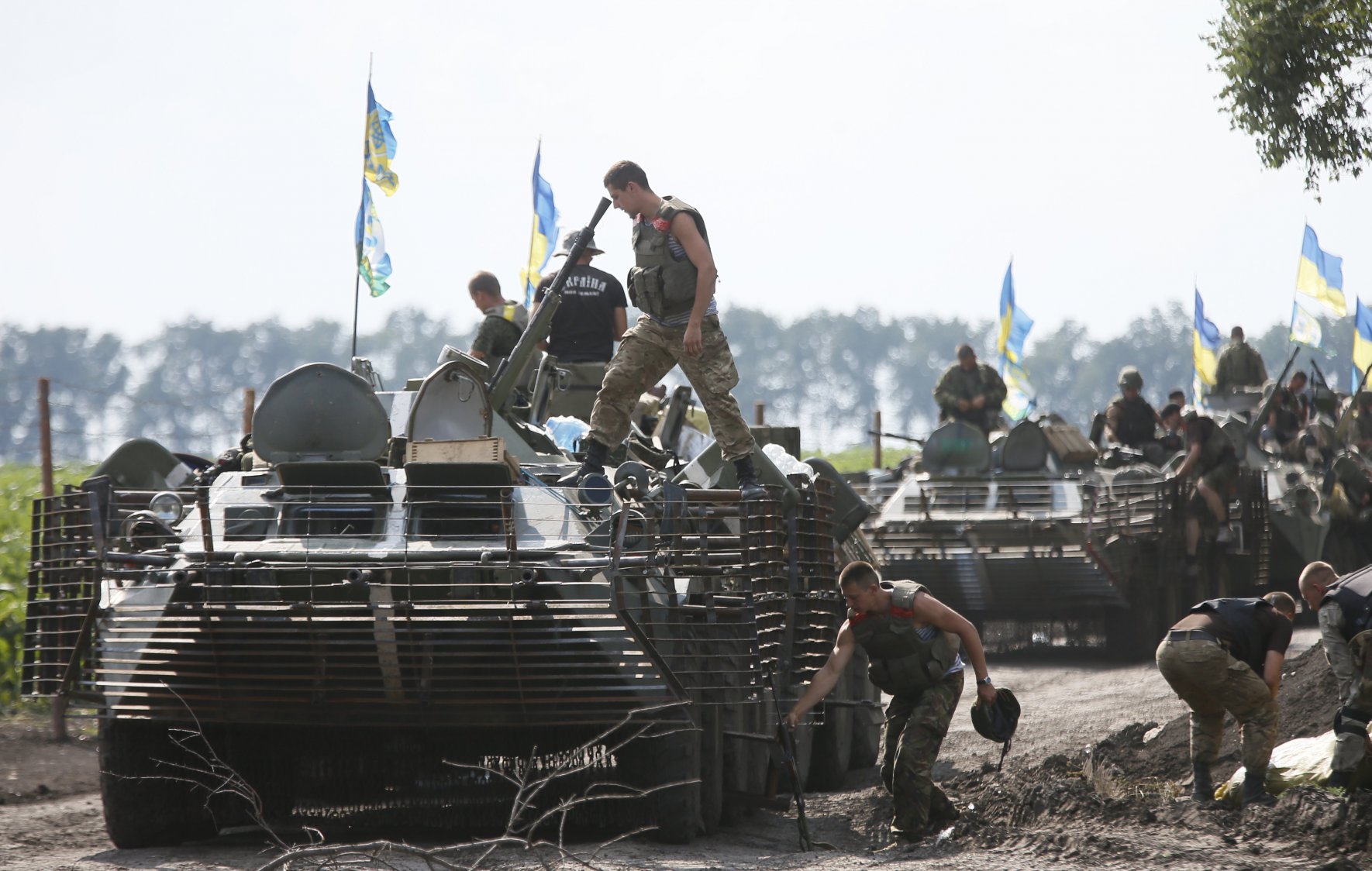 Силовики довели свою здатність воювати вмінням. Фото УНIAН