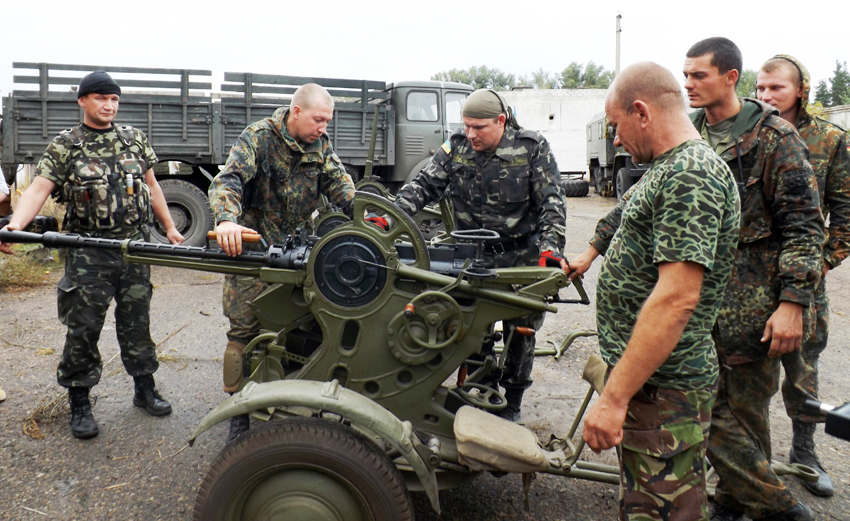 Бійці разом налагоджували зенітку, виставляли приціл, щоб можна було збити ворожого безпілотника