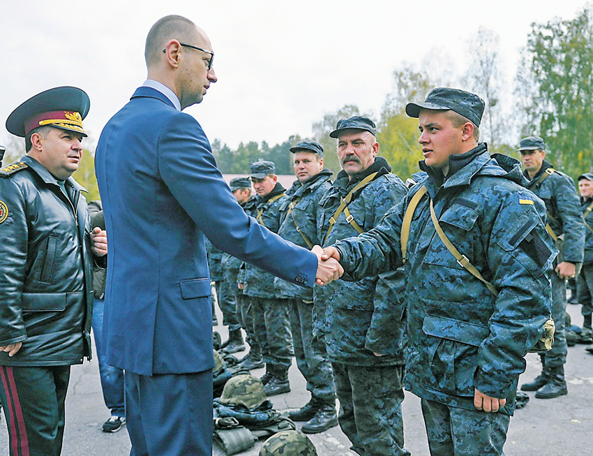 «Кожен наш воїн, який повертається з фронту, потрібен країні». Фото надано Управлінням комунікацій та преси Міноборони