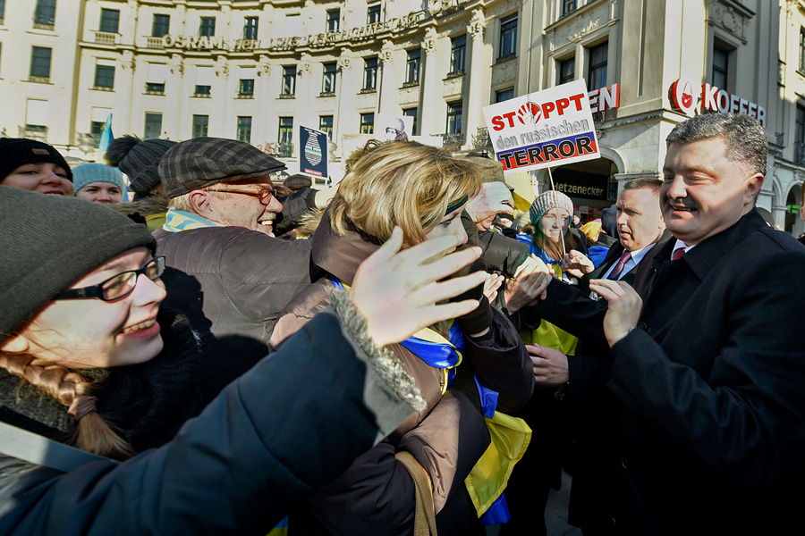 У Мюнхені європейці чітко висловили свою позицію. Фото Миколи ЛAЗAРЕНКA