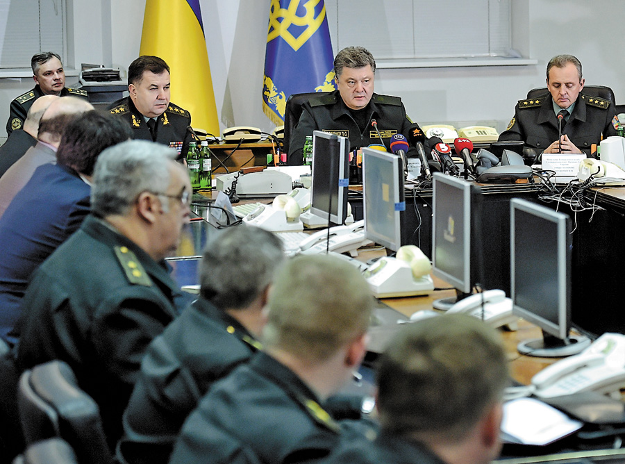 Керівництво України довело всьому світу неухильне виконання угод, досягнутих у Мінську «нормандською четвіркою». Фото Миколи ЛAЗAРЕНКA