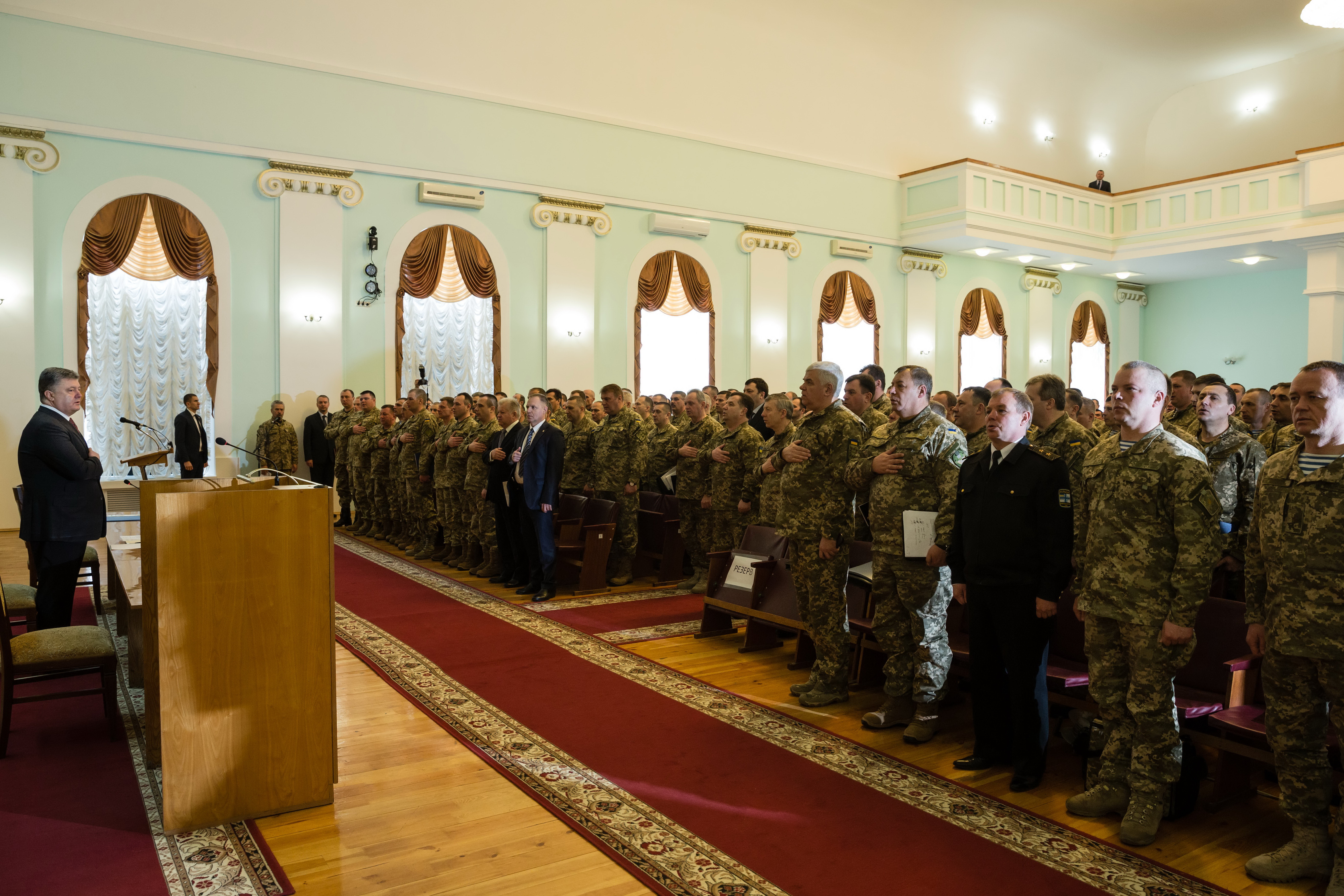 Під час формування війська обіцяють припинити гонитву за кількісними показниками. Фото з сайту president.gov.ua