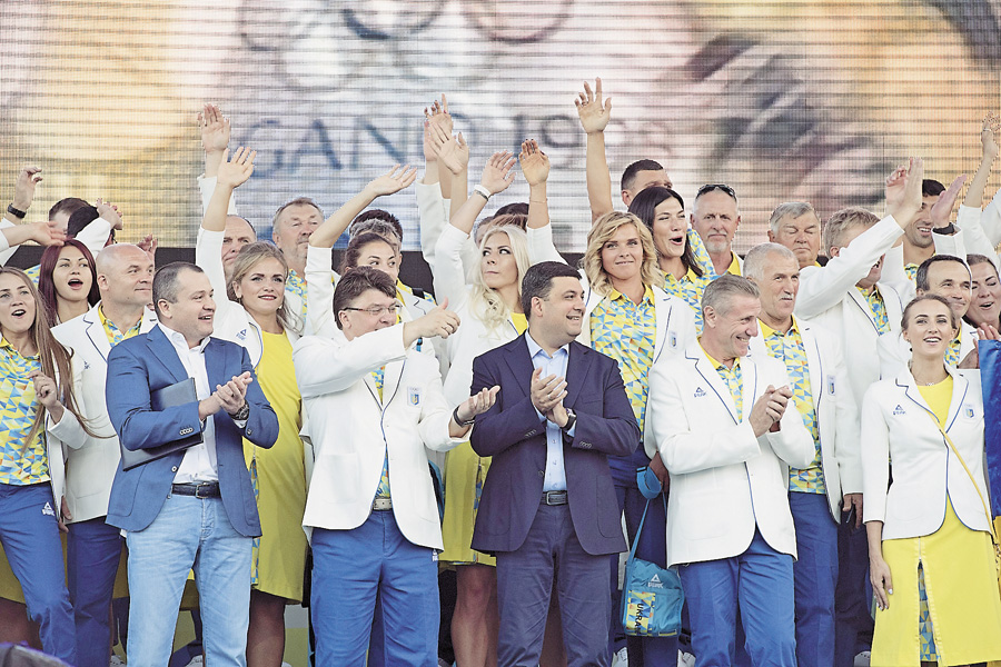 Наші олімпійці вселяють великі надії у вболівальників. Фото з Урядового порталу