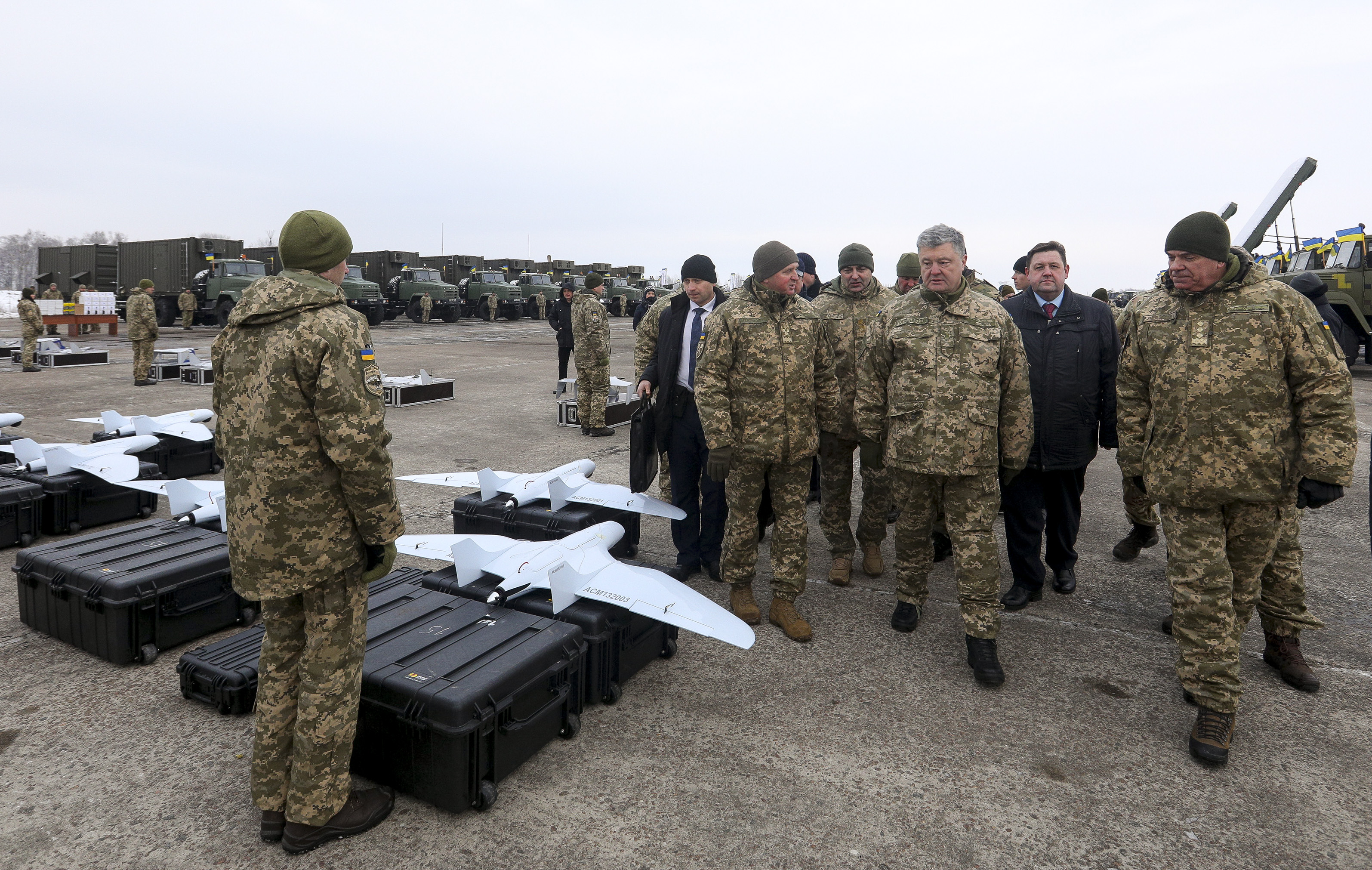 Потужне фінансування оборонного сектору дає змогу армії отримувати новітні зразки озброєння. Фото з сайту president.gov.ua