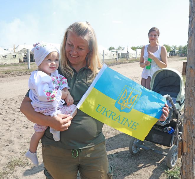 Тетяна Науменко на війні з 2014 року. Фото автора