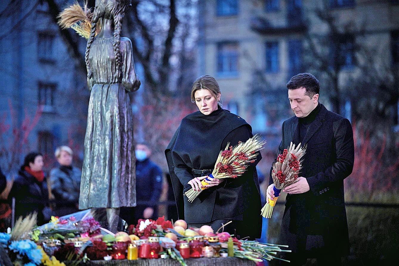  Жах із назвою «Го­лодомор» донедавна не опису­вав жоден словник. Фото з сайту president.gov.ua