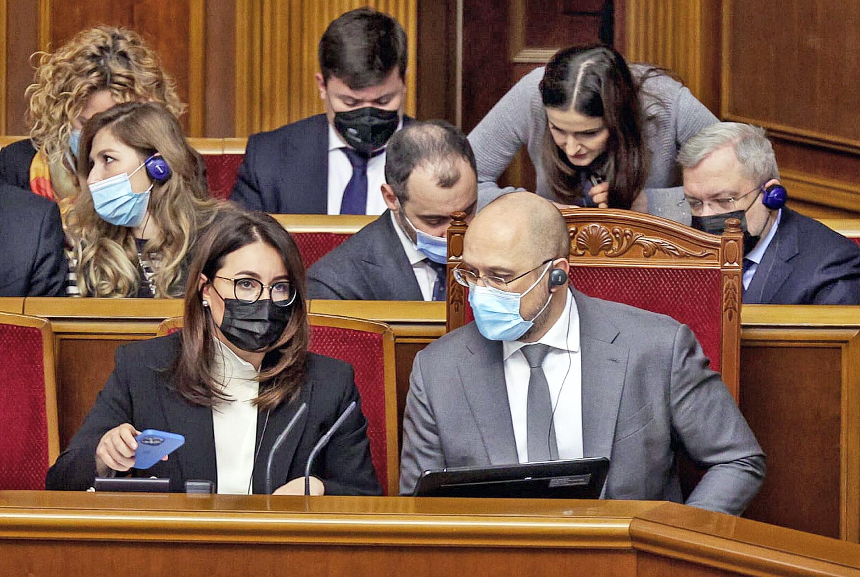 Прем’єр-міністр Денис Шмигаль запевняє, що пріоритетом залишається співпраця з НАТО як складова посилення нацбезпеки та обороноздатності. Фото надала пресслужба Кабінету Міністрів України