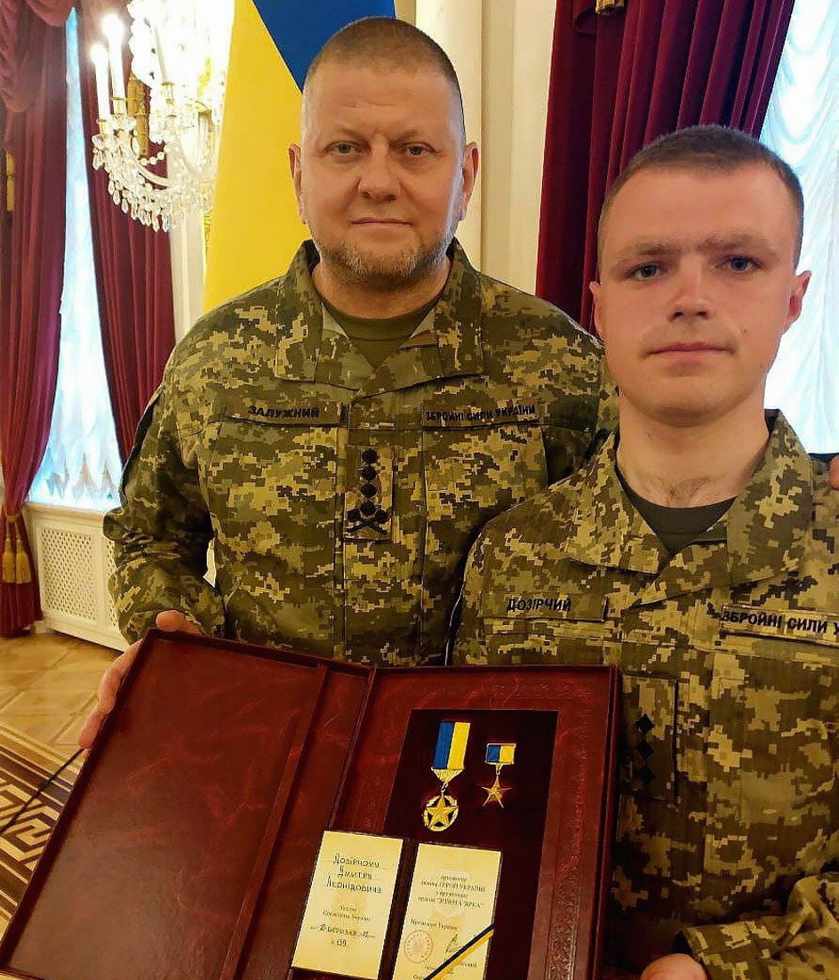 Для Дмитра Дозірчого день нагородження його «Золотою Зіркою» залишиться назавжди в пам’яті