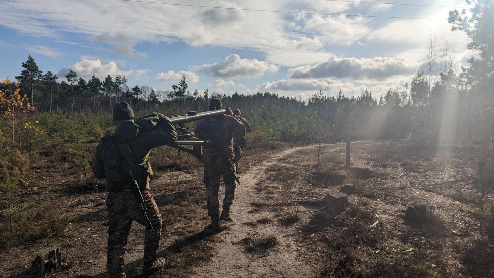 Робота на кордоні з білоруссю. Фото з сайту facebook.com/OSKokhan