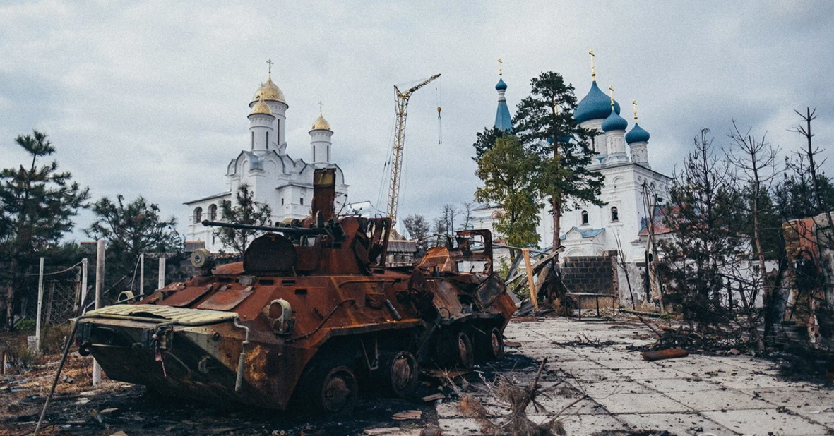 Хай за що не молилися парафіяни, правди про обстріли, як і їхні наслідки, не сховаєш. Фото з сайту vchasnoua.com