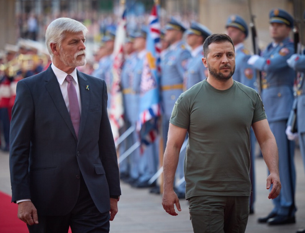 Петр Павел запевним Володимира Зеленського, що Чехія підтримає Україну на саміті НАТО