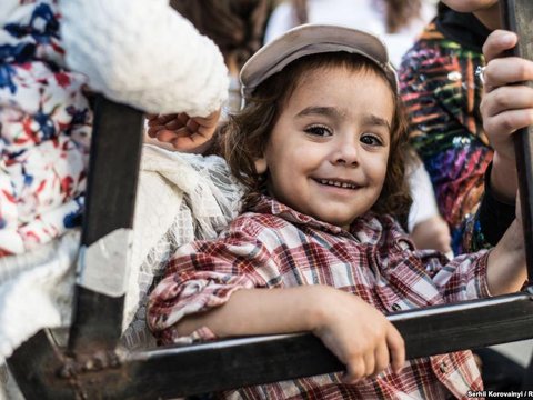 Святкування єврейського Нового року в Умані