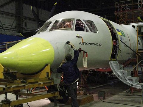 Сьогодні новий Ан-132Д здійснить свій перший переліт